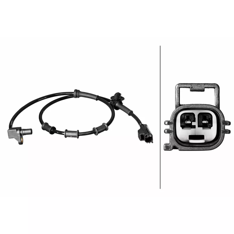 Capteur, vitesse de roue HELLA 6PU 358 218-911