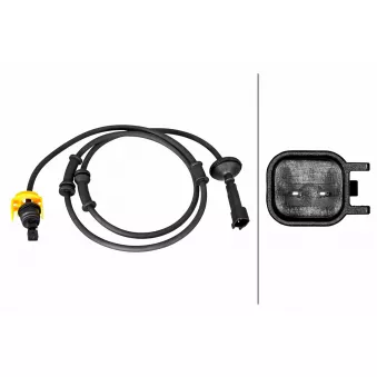 Capteur, vitesse de roue HELLA 6PU 358 219-141