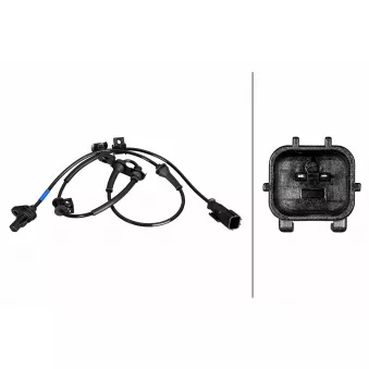 Capteur, vitesse de roue HELLA 6PU 358 219-281