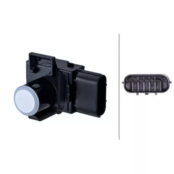 Capteur, aide au stationnement HELLA 6PX 358 141-971