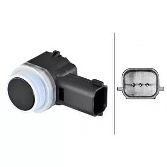Capteur, aide au stationnement HELLA 6PX 358 270-641