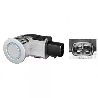 Capteur, aide au stationnement HELLA 6PX 358 270-741