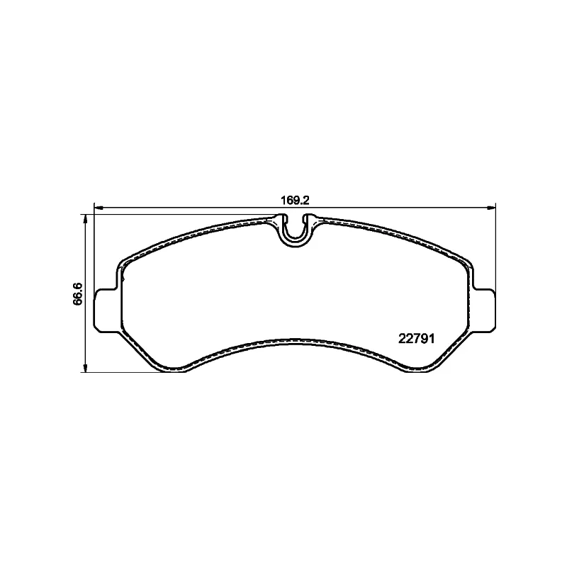 Jeu de 4 plaquettes de frein arrière HELLA 8DB 355 039-131