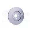 Jeu de 2 disques de frein avant HELLA 8DD 355 128-581 - Visuel 3