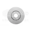 Jeu de 2 disques de frein avant HELLA 8DD 355 131-991 - Visuel 2