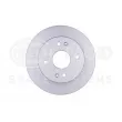 Jeu de 2 disques de frein avant HELLA 8DD 355 133-171 - Visuel 2