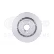 Jeu de 2 disques de frein arrière HELLA 8DD 355 133-211 - Visuel 2