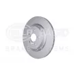 Jeu de 2 disques de frein arrière HELLA 8DD 355 133-211 - Visuel 3