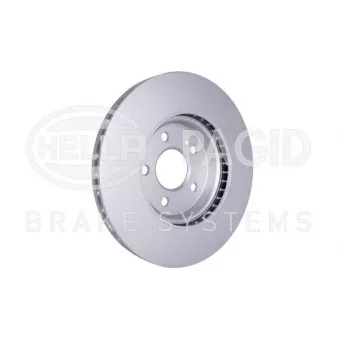 Jeu de 2 disques de frein avant HELLA 8DD 355 133-371