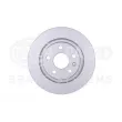 Jeu de 2 disques de frein arrière HELLA 8DD 355 133-411 - Visuel 2