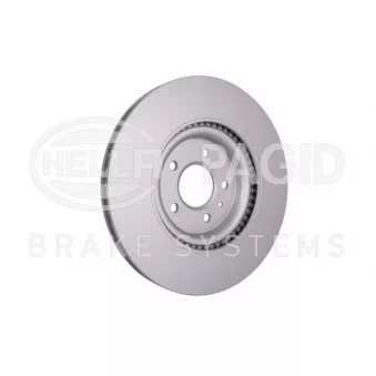 Jeu de 2 disques de frein avant HELLA 8DD 355 133-421