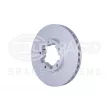 Jeu de 2 disques de frein avant HELLA 8DD 355 133-431 - Visuel 3