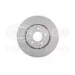 Jeu de 2 disques de frein avant HELLA 8DD 355 133-441 - Visuel 2