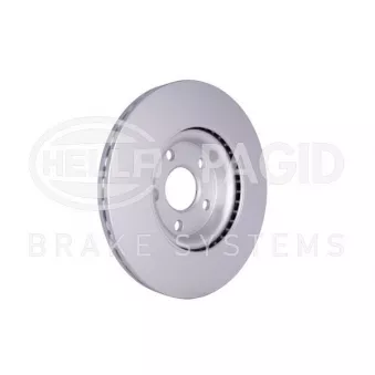 Jeu de 2 disques de frein avant HELLA 8DD 355 133-531