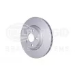 Jeu de 2 disques de frein avant HELLA 8DD 355 133-531 - Visuel 3