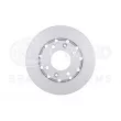 Jeu de 2 disques de frein arrière HELLA 8DD 355 133-571 - Visuel 2
