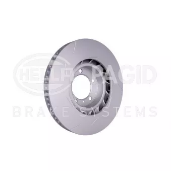 Disque de frein avant droit HELLA 8DD 355 133-631