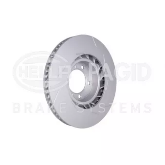 Disque de frein avant gauche HELLA 8DD 355 133-661