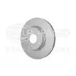 Jeu de 2 disques de frein avant HELLA 8DD 355 133-681 - Visuel 3