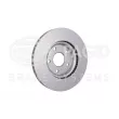 Jeu de 2 disques de frein avant HELLA 8DD 355 133-771 - Visuel 1