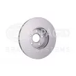 Jeu de 2 disques de frein avant HELLA 8DD 355 133-801 - Visuel 1