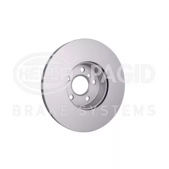 Jeu de 2 disques de frein avant HELLA 8DD 355 133-801