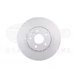 Jeu de 2 disques de frein avant HELLA 8DD 355 133-801 - Visuel 2
