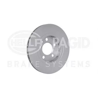 Jeu de 2 disques de frein arrière HELLA 8DD 355 133-871