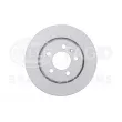 Jeu de 2 disques de frein arrière HELLA 8DD 355 133-871 - Visuel 2