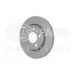 Jeu de 2 disques de frein arrière HELLA 8DD 355 133-871 - Visuel 3