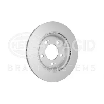 Jeu de 2 disques de frein arrière HELLA 8DD 355 134-271