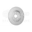 Jeu de 2 disques de frein arrière HELLA 8DD 355 134-411 - Visuel 1