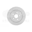 Jeu de 2 disques de frein arrière HELLA 8DD 355 134-411 - Visuel 2