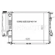 Radiateur, refroidissement du moteur THERMOTEC D7B005TT - Visuel 2