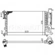Radiateur, refroidissement du moteur THERMOTEC D7P014TT - Visuel 2