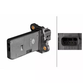 Débitmètre de masse d'air HELLA 8ET 358 095-541