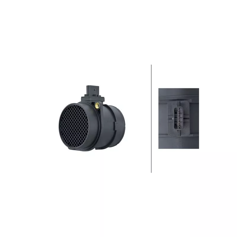 Débitmètre de masse d'air HELLA 8ET 358 166-441