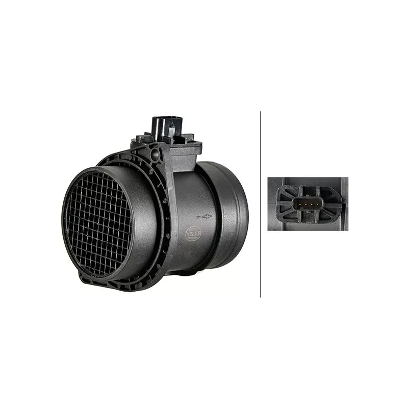 Débitmètre de masse d'air HELLA 8ET 358 166-491