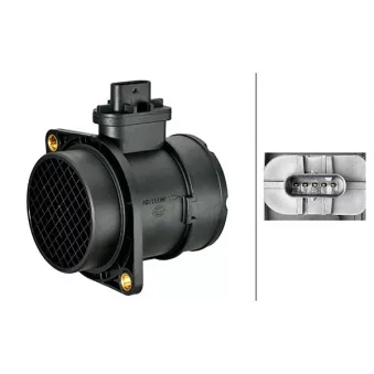 Débitmètre de masse d'air HELLA 8ET 358 166-581