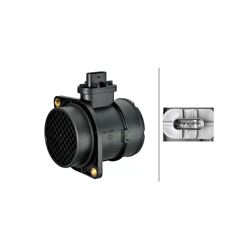 Débitmètre de masse d'air HELLA 8ET 358 166-581