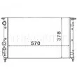 Radiateur, refroidissement du moteur THERMOTEC D7R014TT - Visuel 2