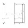 Radiateur, refroidissement du moteur THERMOTEC D7W032TT - Visuel 2