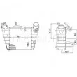 Intercooler, échangeur THERMOTEC DAW006TT - Visuel 2