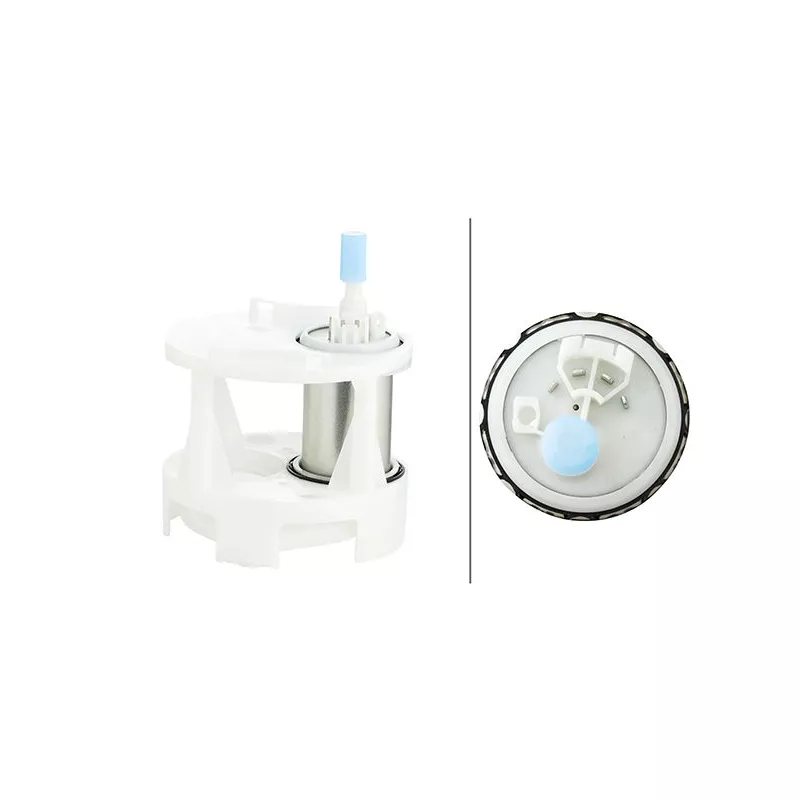 Pot de stabilisation, pompe à carburant HELLA 8TF 358 304-411