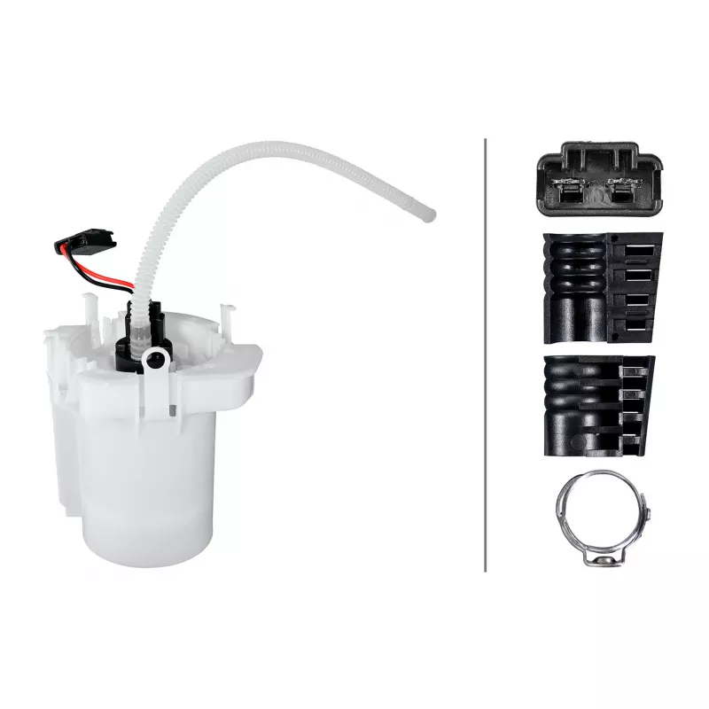 Pot de stabilisation, pompe à carburant HELLA 8TF 358 306-461