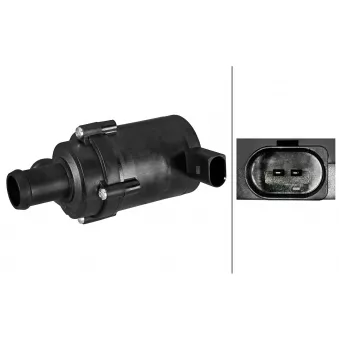 Pompe à eau auxiliaire (circuit d'eau de refroidiss) HELLA 8TW 358 304-581