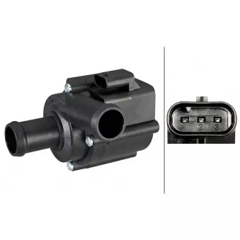 Pompe à eau auxiliaire (circuit d'eau de refroidiss) HELLA 8TW 358 304-681