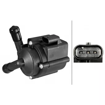Pompe à eau auxiliaire (circuit d'eau de refroidiss) HELLA
