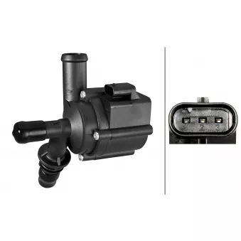 Pompe à eau auxiliaire (circuit d'eau de refroidiss) HELLA 8TW 358 304-771