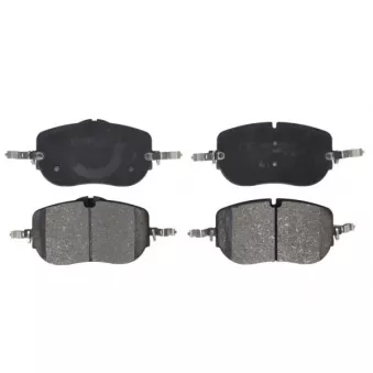Jeu de 4 plaquettes de frein avant ABE C1M081ABE